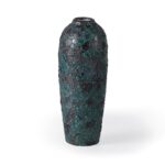 Modern Ceramic Vase, Decorative Flower Vases for Home, Pottery Vases for Living Room, Kitchen, Bedroom, Shelf, Rustic Farmhouse, Bookshelf, Table Décor（ZH019）