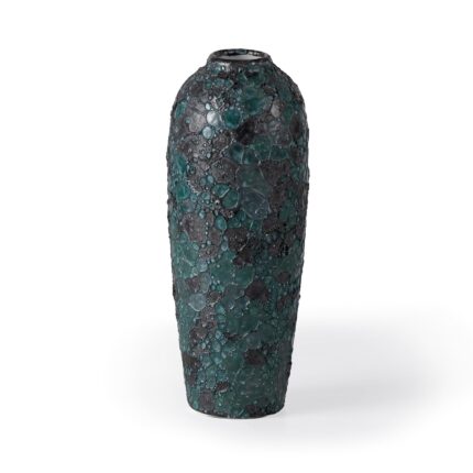 Modern Ceramic Vase, Decorative Flower Vases for Home, Pottery Vases for Living Room, Kitchen, Bedroom, Shelf, Rustic Farmhouse, Bookshelf, Table Décor（ZH019）