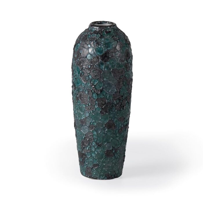 Modern Ceramic Vase, Decorative Flower Vases for Home, Pottery Vases for Living Room, Kitchen, Bedroom, Shelf, Rustic Farmhouse, Bookshelf, Table Décor（ZH019）