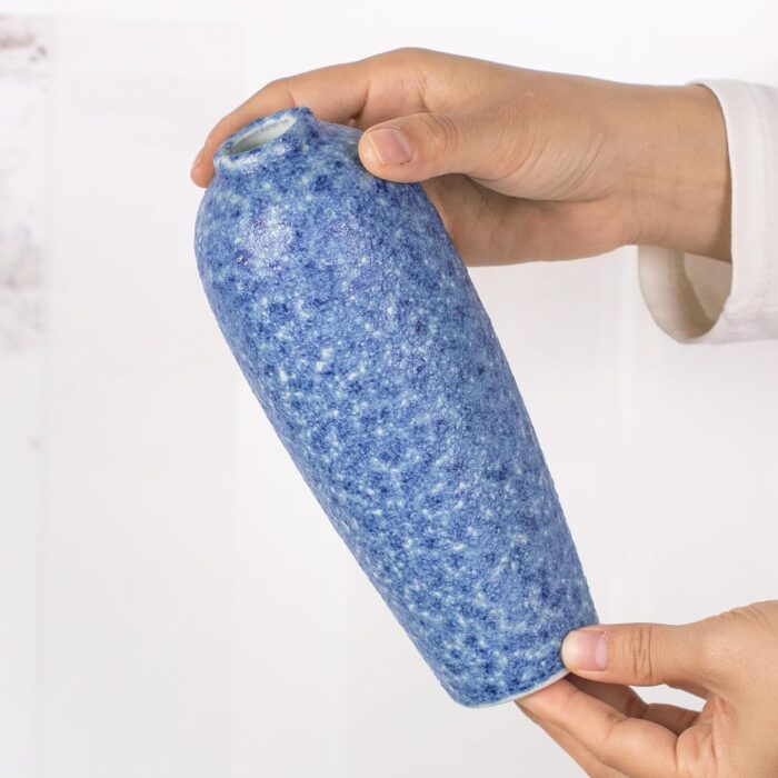 Modern Ceramic Vase, Decorative Flower Vases for Home, Pottery Vases for Living Room, Kitchen, Bedroom, Shelf, Rustic Farmhouse, Bookshelf, Table Décor(ZH022) Modern Ceramic Vase, Decorative Flower Vases for Home, Pottery Vases for Living Room, Kitchen, Bedroom, Shelf, Rustic Farmhouse, Bookshelf, Table Décor(ZH022)