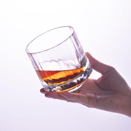 Crystal Whiskey Glasses Set of 2 KAMMAK 7