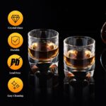 KAMMAK Crystal Whiskey Glasses Set of 2, 10 oz (300 ml) KAMMAK 2