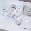KAMMAK Crystal Whiskey Glasses Set of 2, 10 oz (300 ml) KAMMAK 4 KAMMAK 7KPSP925N whiskey glasses side angle view showing silhouette