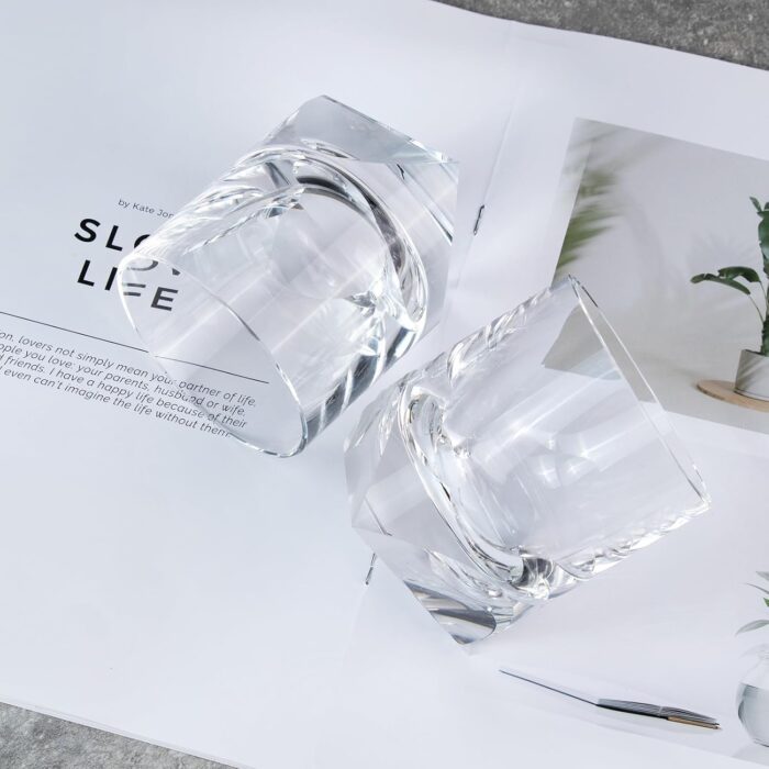 KAMMAK Crystal Whiskey Glasses Set of 2, 10 oz (300 ml) KAMMAK 4