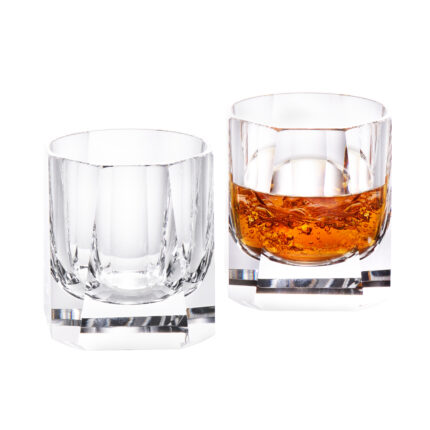 KAMMAK K9 Whiskey Glasses Reflective Surface Decor