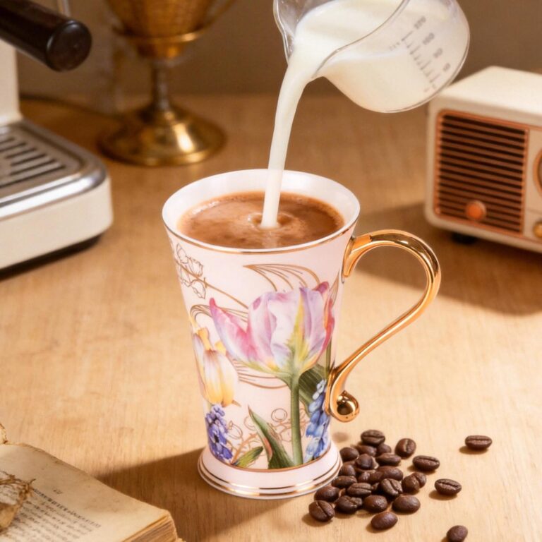 KAMMAK 8CZNX030 ceramic cup and saucer detail image 2 in product description