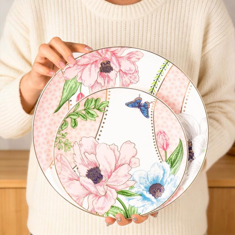 KAMMAK 8CZNX004+5 decorative serving plate detail image 2 in product description