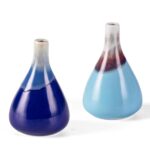 KAMMAK Colored Ceramic Vase Beautiful Hand-Painted Decorative Vase HC028
