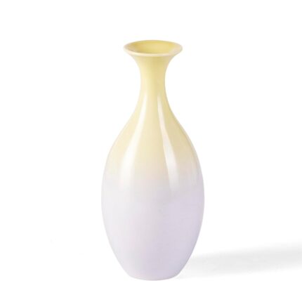 KAMMAK Colored Ceramic Vase, Beautiful Hand-Painted Decorative Vase, Modern Art Porcelain Vase for Flower Mantle Dining Table Centerpiece, Entryway Living Room Wedding...