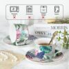 KAMMAK 8CZNX024 ceramic cup and saucer scale and proportion view image 6