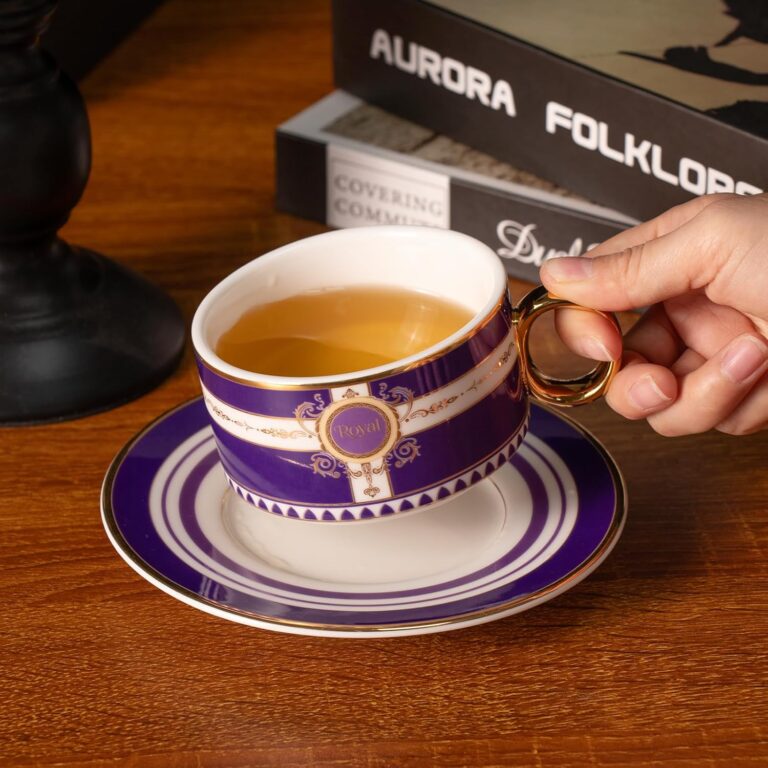 KAMMAK 8CZNX026 ceramic cup and saucer detail image 4 in product description