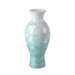 Modern Ceramic Vase, Decorative Flower Vases for Home, Pottery Vases for Living Room, Kitchen, Bedroom, Shelf, Rustic Farmhouse, Bookshelf, Table Décor（LHBZ10）