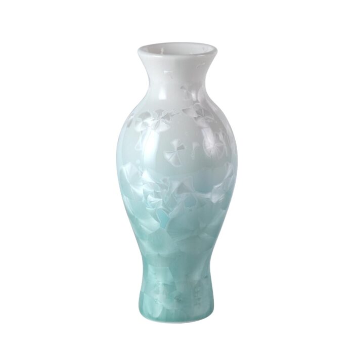 Modern Ceramic Vase, Decorative Flower Vases for Home, Pottery Vases for Living Room, Kitchen, Bedroom, Shelf, Rustic Farmhouse, Bookshelf, Table Décor（LHBZ10）