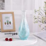 Modern Ceramic Vase, Decorative Flower Vases for Home, Pottery Vases for Living Room, Kitchen, Bedroom, Shelf, Rustic Farmhouse, Bookshelf, Table Décor（LHBZ11）
