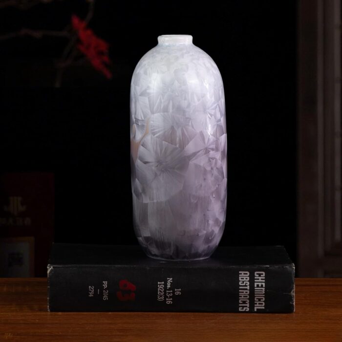 Modern Ceramic Vase, Decorative Flower Vases for Home, Pottery Vases for Living Room, Kitchen, Bedroom, Shelf, Rustic Farmhouse, Bookshelf, Table Décor（LHBZ13）
