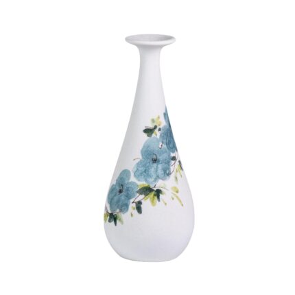 Modern Ceramic Vase, Decorative Flower Vases for Home, Pottery Vases for Living Room, Kitchen, Bedroom, Shelf, Rustic Farmhouse, Bookshelf, Table Décor（LHBZ16）