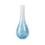 Modern Ceramic Vase, Decorative Flower Vases for Home, Pottery Vases for Living Room, Kitchen, Bedroom, Shelf, Rustic Farmhouse, Bookshelf, Table Décor（LHBZ01）