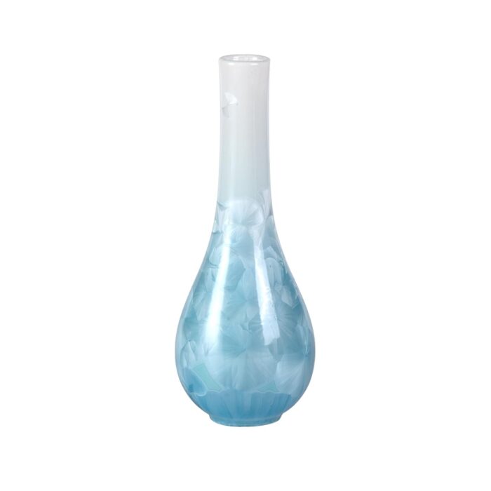 Modern Ceramic Vase, Decorative Flower Vases for Home, Pottery Vases for Living Room, Kitchen, Bedroom, Shelf, Rustic Farmhouse, Bookshelf, Table Décor（LHBZ01）