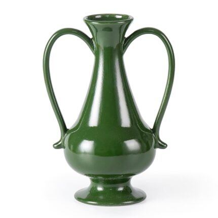 Modern Ceramic Vase, Decorative Flower Vases for Home, Pottery Vases for Living Room, Kitchen, Bedroom, Shelf, Rustic Farmhouse, Bookshelf, Table Décor（ZH030）