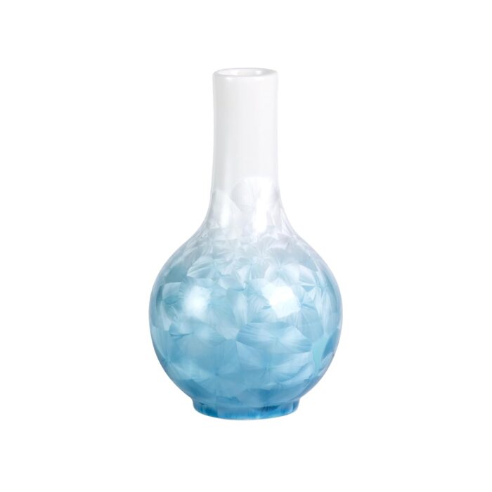 Modern Ceramic Vase, Decorative Flower Vases for Home, Pottery Vases for Living Room, Kitchen, Bedroom, Shelf, Rustic Farmhouse, Bookshelf, Table Décor（LHBZ06）