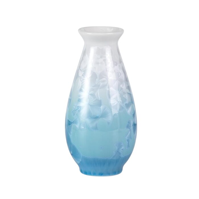Modern Ceramic Vase, Decorative Flower Vases for Home, Pottery Vases for Living Room, Kitchen, Bedroom, Shelf, Rustic Farmhouse, Bookshelf, Table Décor（LHBZ05）