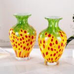 4 KAMMAK 8HPFH02116 glass vase shape and proportion detail image 3