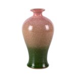 Colored Ceramic Vase, Beautiful Hand-Painted Decorative Vase, Modern Art Porcelain Vase for Flower Mantle Dining Table Centerpiece, Entryway Living Room Wedding Decoration（DSH29）