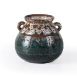 Colored Ceramic Vase, Beautiful Hand-Painted Decorative Vase, Modern Art Porcelain Vase for Flower Mantle Dining Table Centerpiece, Entryway Living Room Wedding Decoration（ZH014）