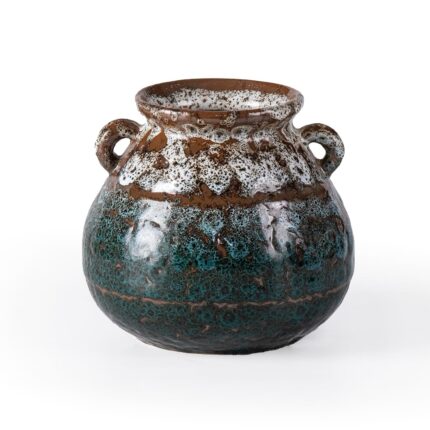 Colored Ceramic Vase, Beautiful Hand-Painted Decorative Vase, Modern Art Porcelain Vase for Flower Mantle Dining Table Centerpiece, Entryway Living Room Wedding Decoration（ZH014）