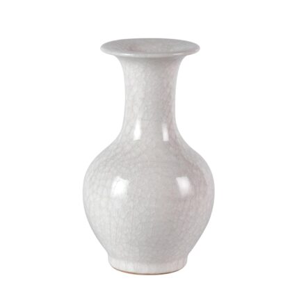 Colored Ceramic Vase, Beautiful Hand-Painted Decorative Vase, Modern Art Porcelain Vase for Flower Mantle Dining Table Centerpiece, Entryway Living Room Wedding Decoration（DSH18）