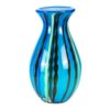 KAMMAK 8HPJG037 glass vase front view for product display