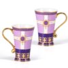 KAMMAK 8CZNX036 ceramic cup and saucer side angle view showing silhouette