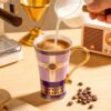 KAMMAK 8CZNX036 ceramic cup and saucer scale and proportion view image 6