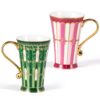 KAMMAK 8CZNX037+38 ceramic cup and saucer side angle view showing silhouette