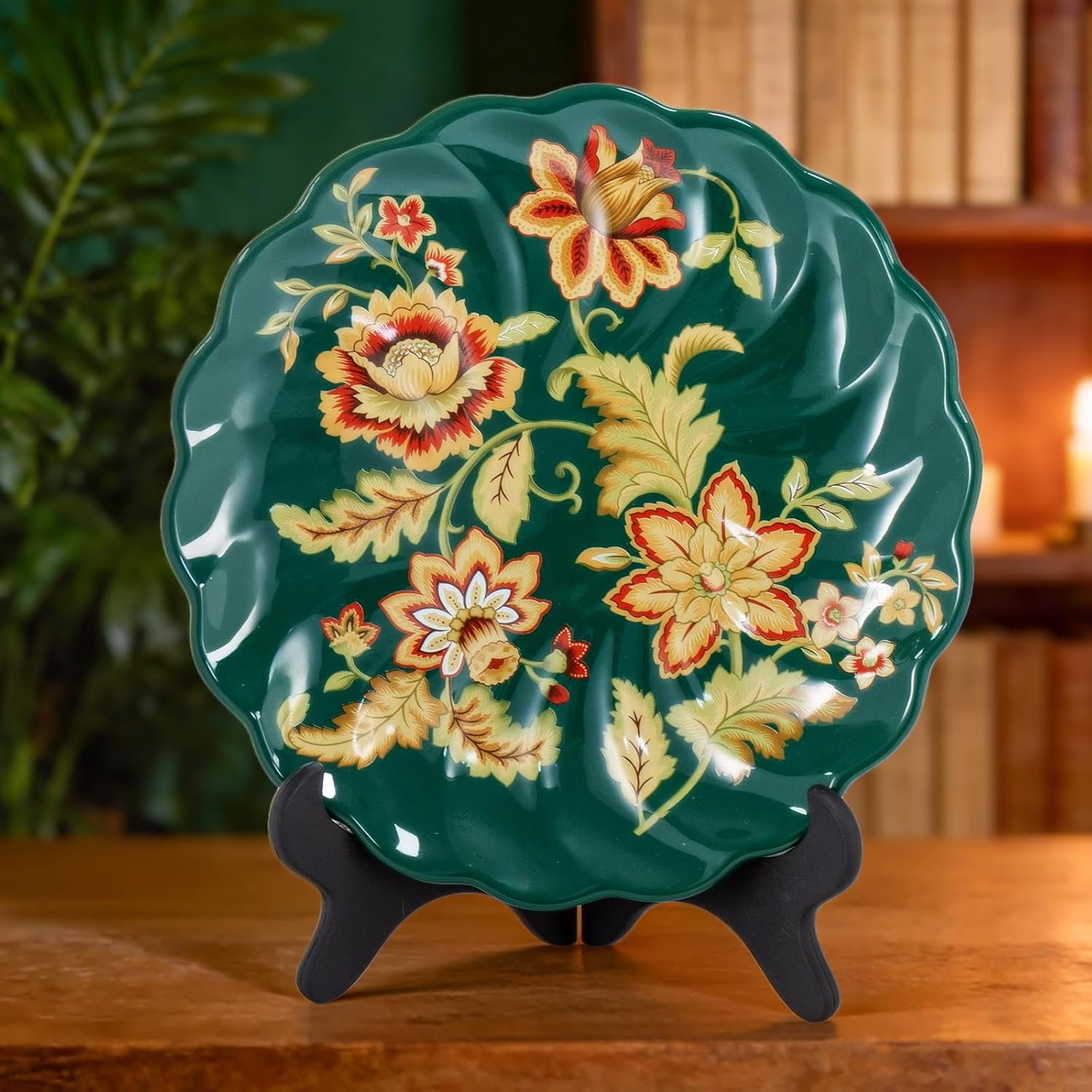 KAMMAK 8HPLZ063 decorative serving plate detail image 2 in product description