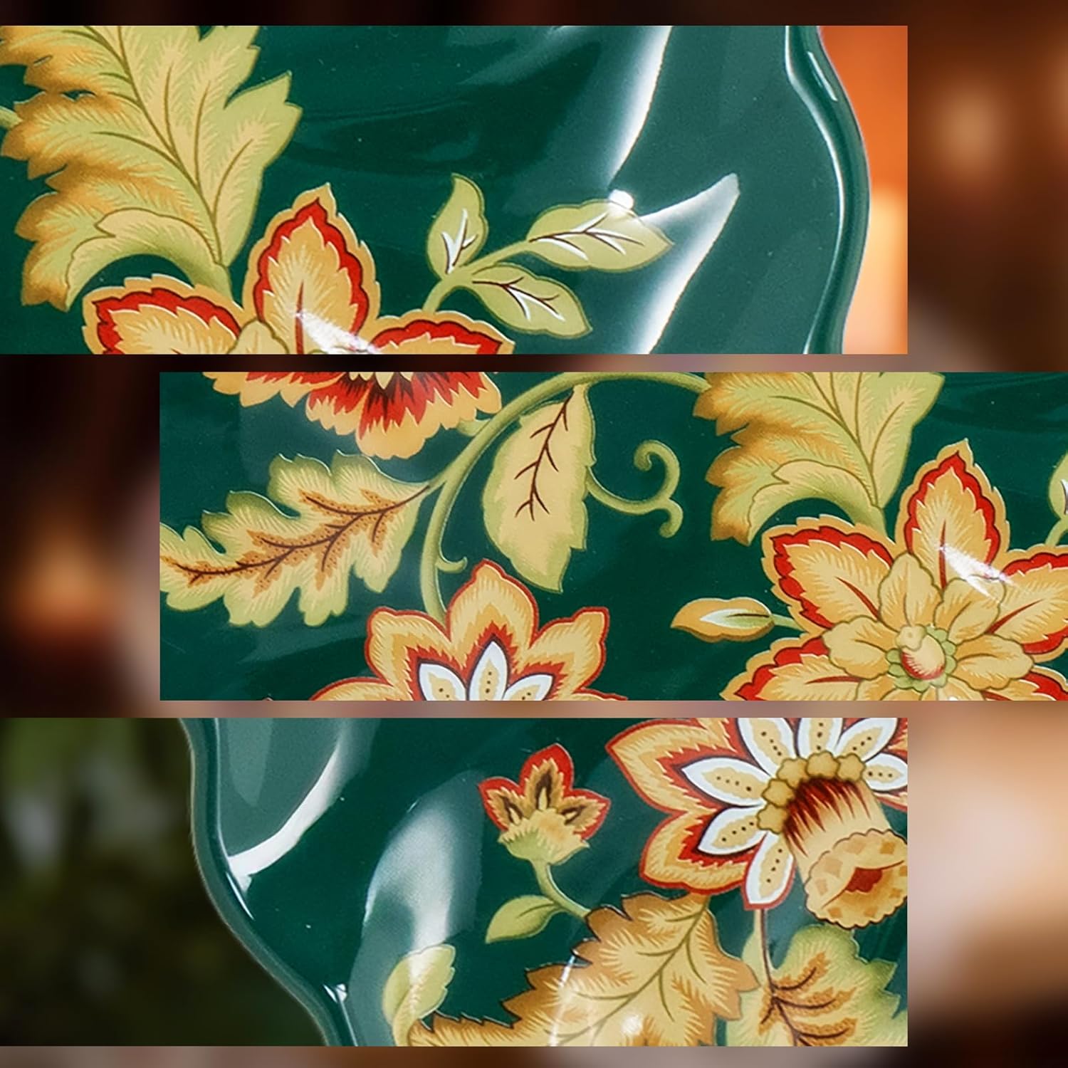 KAMMAK 8HPLZ063 decorative serving plate detail image 3 in product description