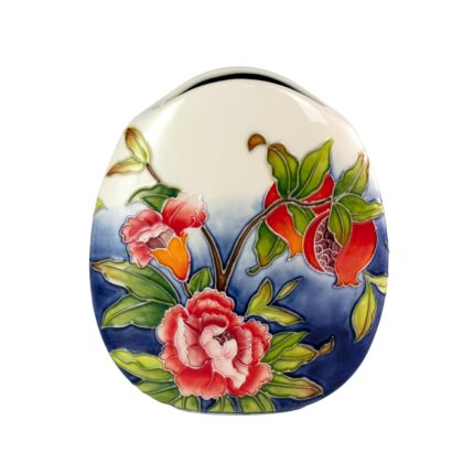 KAMMAK Colored Ceramic Vase, Beautiful Hand-Painted Decorative Vase, Modern Art Porcelain Vase for Flower Mantle Dining Table Centerpiece, Entryway Living Room Wedding...