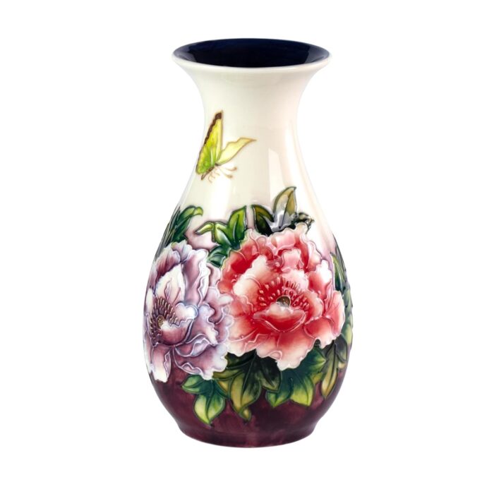 KAMMAK Colored Ceramic Vase, Beautiful Hand-Painted Decorative Vase, Modern Art Porcelain Vase for Flower Mantle Dining Table Centerpiece, Entryway Living Room Wedding...
