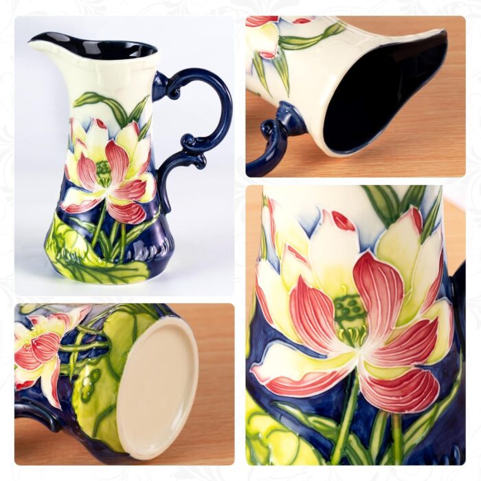 KAMMAK Colored Ceramic Vase, Beautiful Hand-Painted Decorative Vase, Modern Art Porcelain Vase for Flower Mantle Dining Table Centerpiece, Entryway Living Room Wedding...