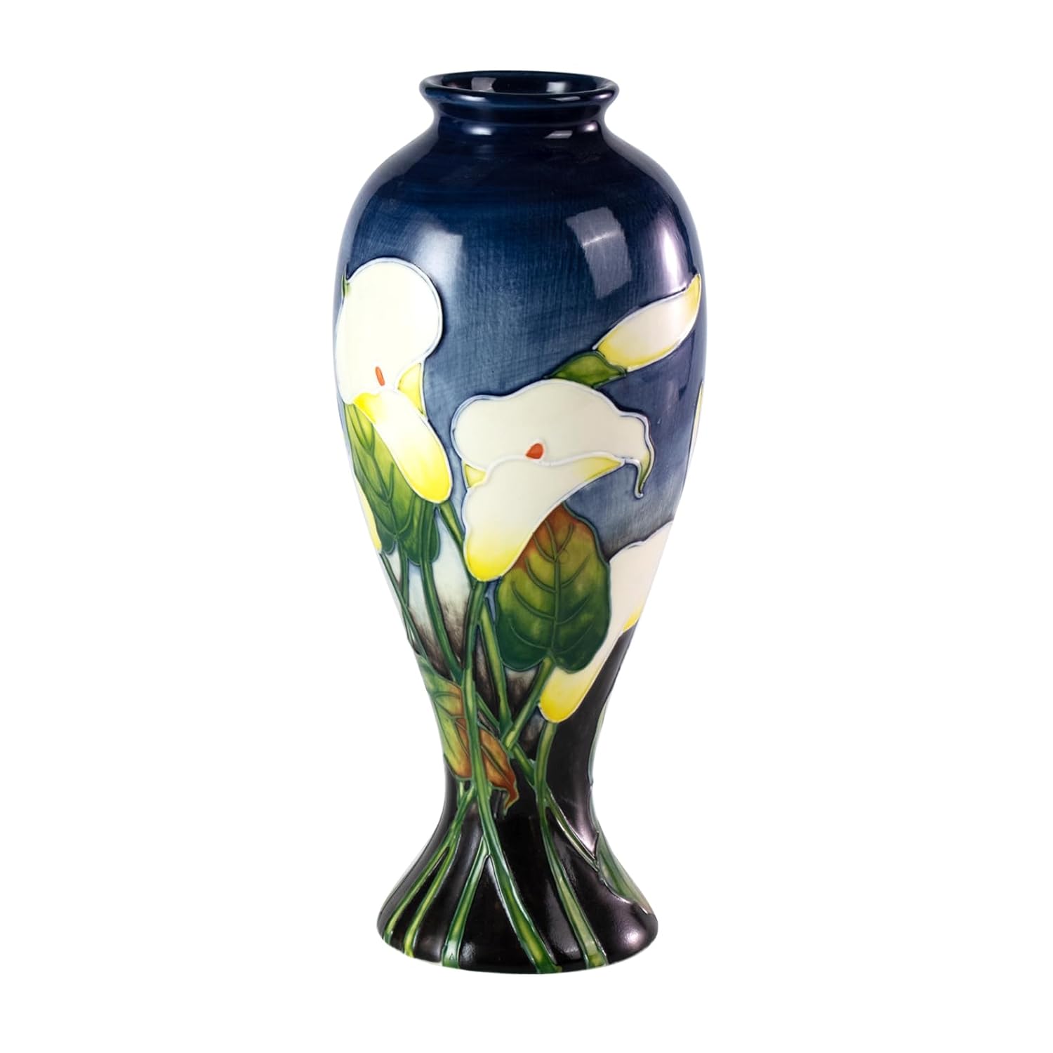 KAMMAK Colored Ceramic Vase, Beautiful Hand Painted Decorative Vase, Modern Art Porcelain Vase for Flower Mantle Dining Table Centerpiece, Entryway Living Room Wedding... KAMMAK 8HPYZF019 ceramic vase product card image