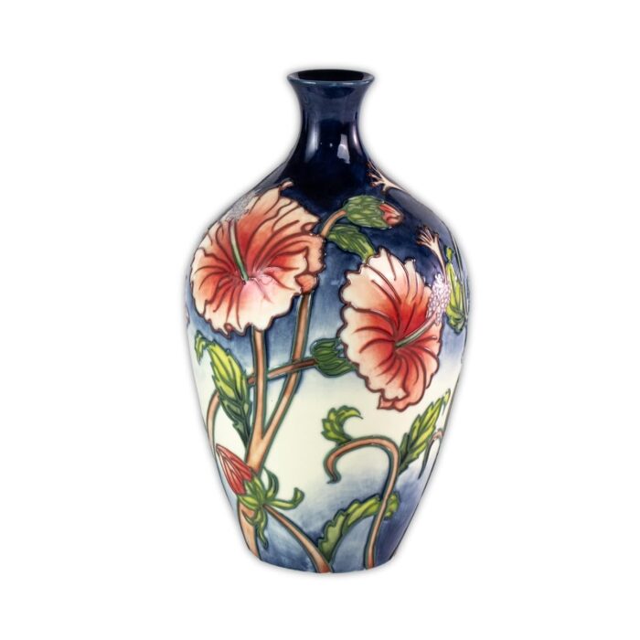 KAMMAK Colored Ceramic Vase, Beautiful Hand-Painted Decorative Vase, Modern Art Porcelain Vase for Flower Mantle Dining Table Centerpiece, Entryway Living Room Wedding...