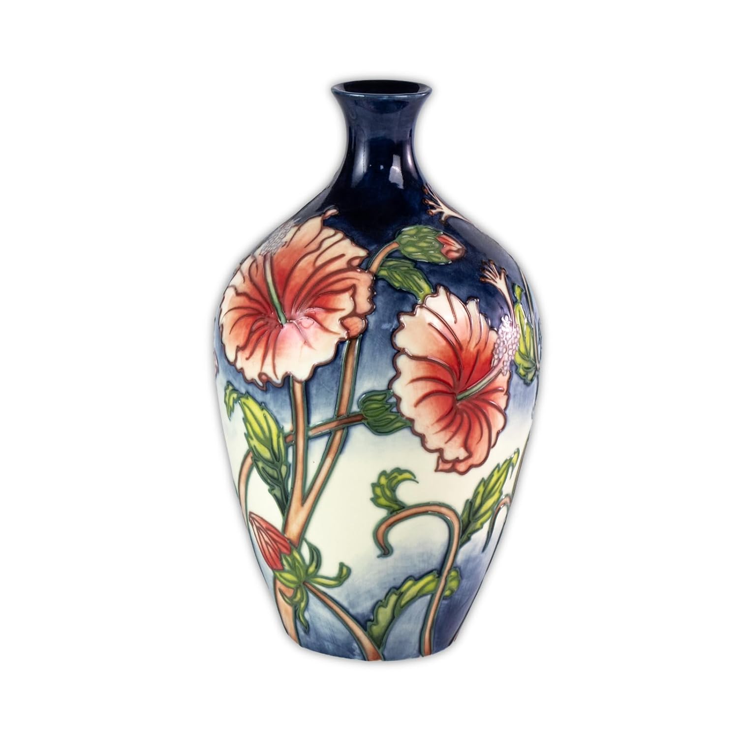 KAMMAK Colored Ceramic Vase, Beautiful Hand Painted Decorative Vase, Modern Art Porcelain Vase for Flower Mantle Dining Table Centerpiece, Entryway Living Room Wedding... KAMMAK 8HPYZF089 ceramic vase product card image