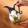 KAMMAK 8HPYZF084 ceramic vase styled home decor setting image 5