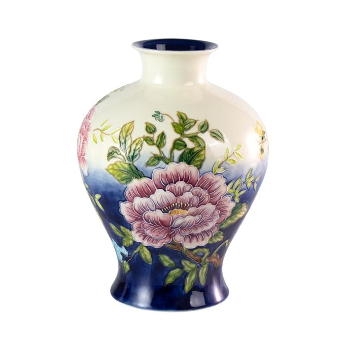KAMMAK Colored Ceramic Vase, Beautiful Hand Painted Decorative Vase, Modern Art Porcelain Vase for Flower Mantle Dining Table Centerpiece, Entryway Living Room Wedding... KAMMAK Colored Ceramic Vase, Beautiful Hand-Painted Decorative Vase, Modern Art Porcelain Vase for Flower Mantle Dining Table Centerpiece, Entryway Living Room Wedding...