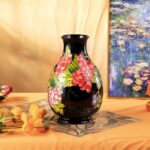 KAMMAK Colored Ceramic Vase, Beautiful Hand-Painted Decorative Vase, Modern Art Porcelain Vase for Flower Mantle Dining Table Centerpiece, Entryway Living Room Wedding...