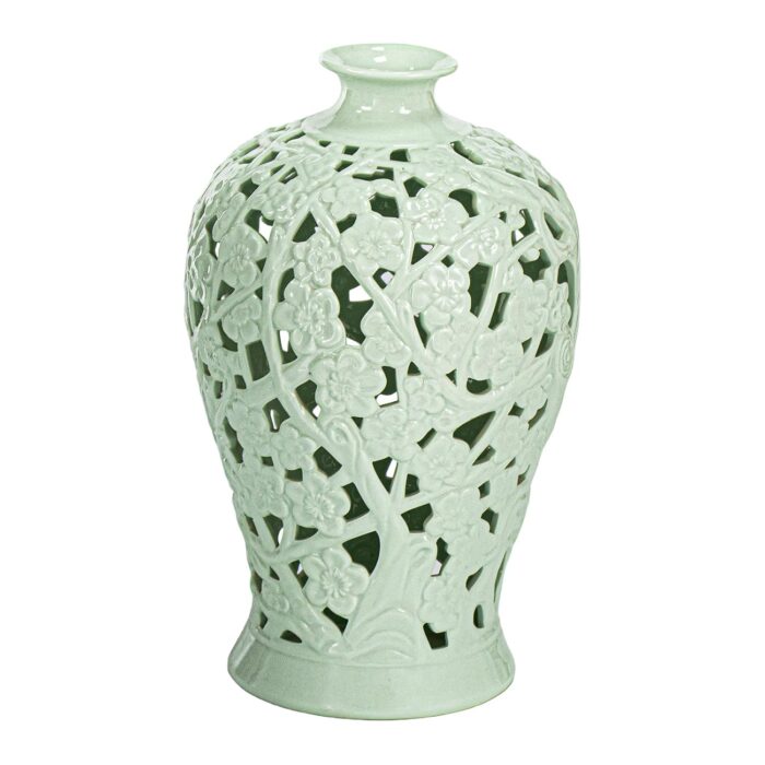 KAMMAK Colored Ceramic Vase, Beautiful Hand-Painted Decorative Vase, Modern Art Porcelain Vase for Flower Mantle Dining Table Centerpiece, Entryway Living Room Wedding...