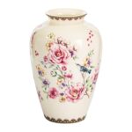 KAMMAK Colored Ceramic Vase, Beautiful Hand-Painted Decorative Vase, Modern Art Porcelain Vase for Flower Mantle Dining Table Centerpiece, Entryway Living Room Wedding...