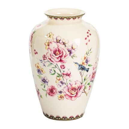 KAMMAK Colored Ceramic Vase, Beautiful Hand-Painted Decorative Vase, Modern Art Porcelain Vase for Flower Mantle Dining Table Centerpiece, Entryway Living Room Wedding...