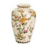 KAMMAK Colored Ceramic Vase, Beautiful Hand-Painted Decorative Vase, Modern Art Porcelain Vase for Flower Mantle Dining Table Centerpiece, Entryway Living Room Wedding...