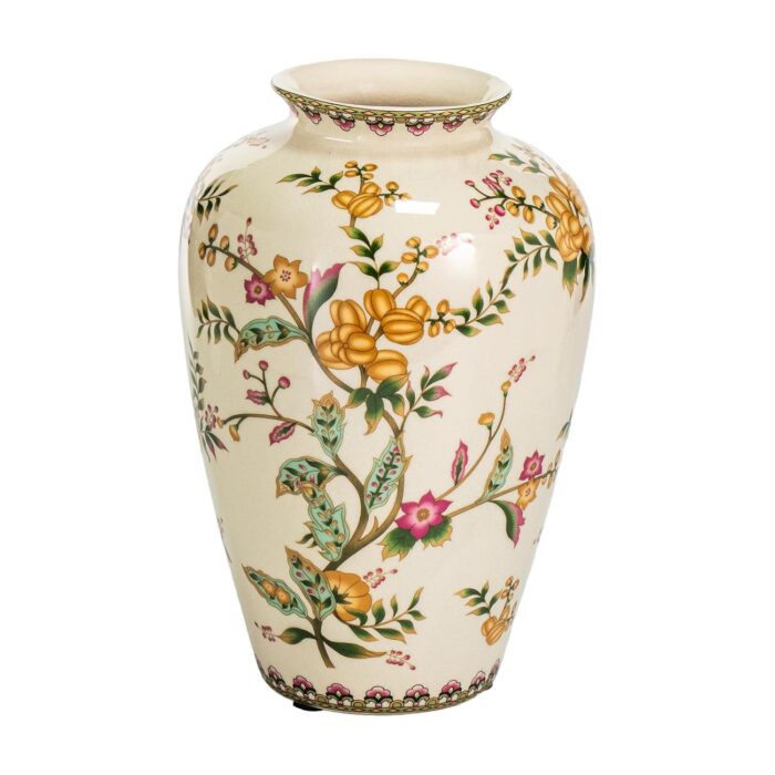 KAMMAK Colored Ceramic Vase, Beautiful Hand-Painted Decorative Vase, Modern Art Porcelain Vase for Flower Mantle Dining Table Centerpiece, Entryway Living Room Wedding...